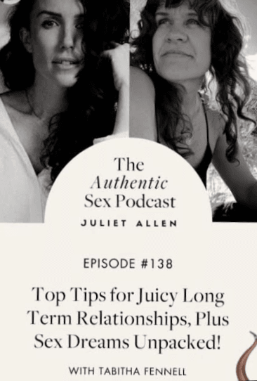 Tabitha Talks with Juliet Allen on her Authentic Sex Podcast Tabitha Talks with Juliet Allen on her Authentic Sex Podcast